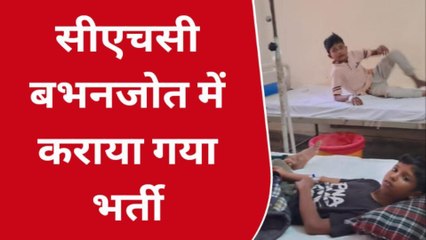 गोण्डा: जेट्रोफा का फल खाने बच्चों की बिगड़ी हालत