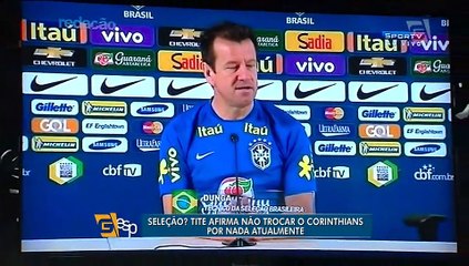 Seleção Tite afirma não trocar Corinthians por nada atualmente