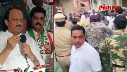 भाजपच्या दादांवर शाईफेक , राष्ट्रवादीचे दादा स्पष्टच बोलले