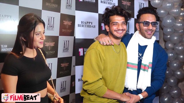 Anjali Arora, Munawar Faruqui Ali Merchant की Birthday Party में, Munawar के आते ही चली गईं Anjali!