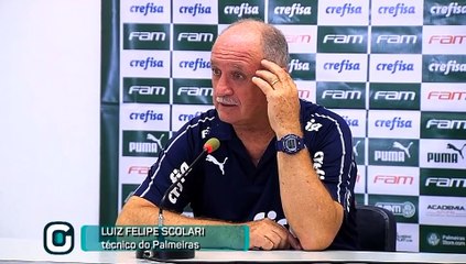 Felipão enaltece classificação do Palmeiras