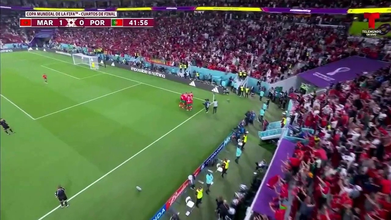 Maroco vs Portugal Highlights  Round of 8 World Cup 2022