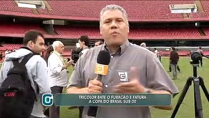 Tricolor bate o Furacão e fatura a Copa do Brasil sub-20