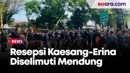 Setelah Seharian Terik, Ngunduh Mantu Kaesang-Erina Diselimuti Mendung dan Hujan Mulai Turun