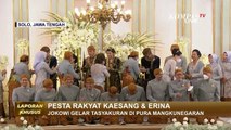 Kompak Gunakan Beskap Silver, Ini Momen Menteri Kabinet Indonesia Maju Foto Bersama Kaesang-Erina!