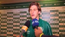 Léo Passos fala da oportunidade de jogar pela primeira vez no Palmeiras