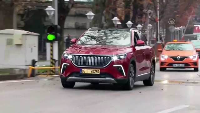 Bakan Varank, TBMM'ye TOGG ile geldi