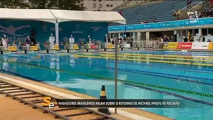 Nadadores brasileiros falam sobre o retorno de Phelps