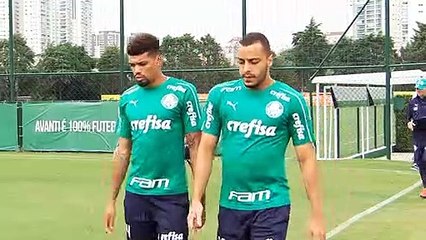Imagens do treino do Palmeiras desta sexta-feira