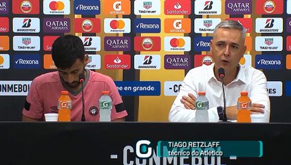 Tiago Nunes  enaltece goleada do Athletico  diante do Jorge Wilstermann