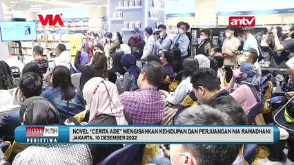 NIA RAMADHANI LUNCURKAN NOVEL ''CERITA ADE''