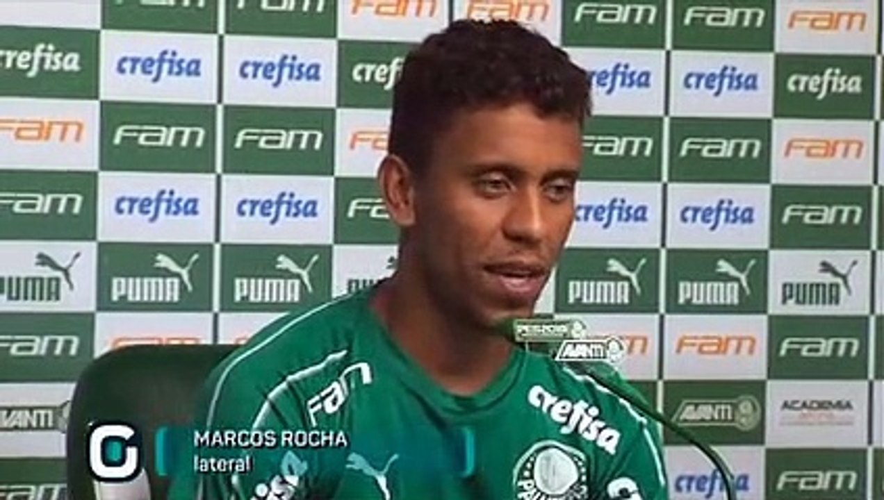 Confira como foi a coletiva do lateral Marcos Rocha
