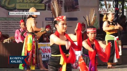 Mengenal Tari Dadas dan Bawo Suku Dayak Ma'anyan dari Sanggar Nansarunai Banjarbaru