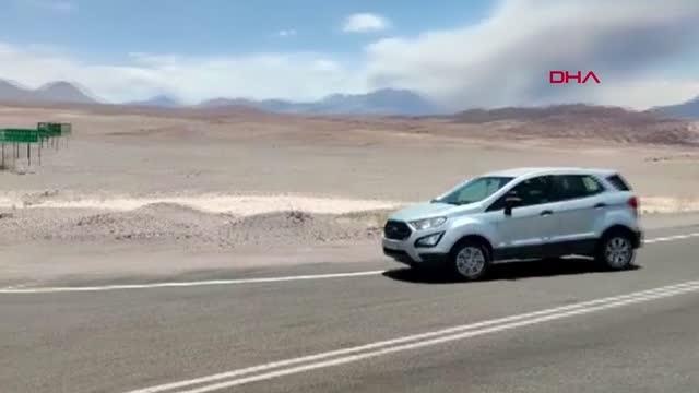 Şili'de yanardağ patlaması