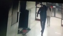 Genç kıza asansörde bıçaklı saldırı şoku