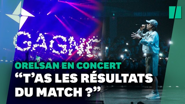 Angleterre-France : Orelsan annonce en plein concert la victoire des Bleus