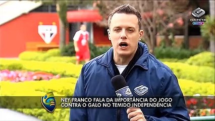 Ney Franco admite marcação especial em Ronaldinho contra Galo