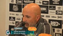Confira o que disse Sampaoli após empate sem gols na Arena Corinthians