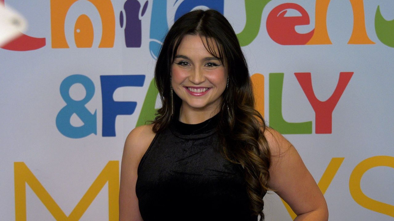 Olivia DeLaurentis "First Annual Children's & Family Creative Arts Emmys" Purple Carpet in LA