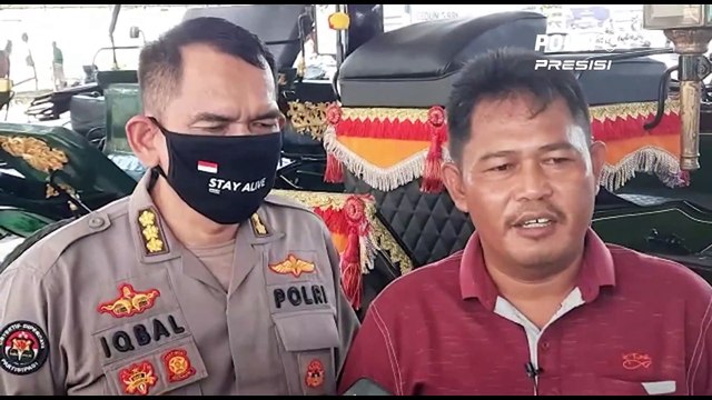 Presisi Update : Aiptu Warsito Menjadi Kusir Pasangan Pengantin Kaesang Pangarep & Erina S Gudono