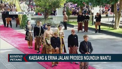 Nikahkan Anak Terakhir, Ini Pesan Jokowi saat Tumplak Punjen di Prosesi Ngunduh Mantu Kaesang-Erina