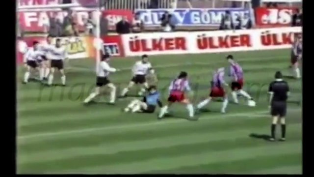 Trabzonspor 1-1 Beşiktaş 09.03.1994 - 1993-1994 Turkish Cup Semi Final 2nd Leg