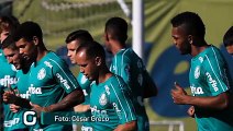 Luan e Moisés são desfalques no treino do Palmeiras