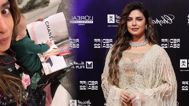 Priyanka Chopra Enjoys A Day Out With Daughter Malti