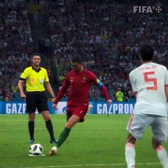 الفيفا يواسي رونالدو بفيديو مؤثر بعد الخسارة أمام المغرب