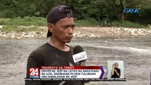 Driver ng jeep na ligtas na nakatawid ng ilog, sinubukan pa raw tulungan ang nabalahaw na jeep | 24 Oras Weekend