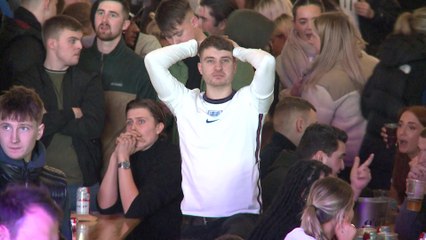 England fans gutted at World Cup exit