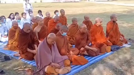 वैशाली: थाईलैंड के पर्यटकों ने वैशाली के ऐतिहासिक स्थलों का किया भ्रमण