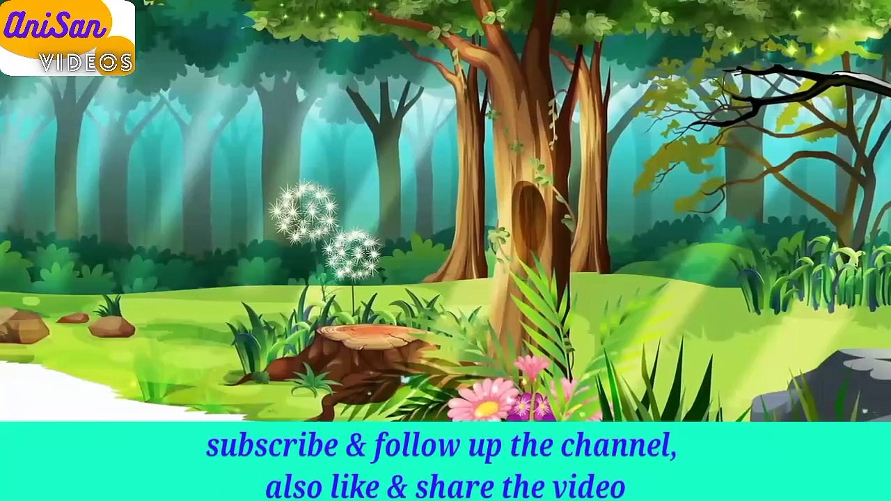 The Monkey & The Crocodile - English Kids Cartoon Animated Story
