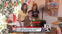 Gil Cuerva, nakasama at nakisaya sa Christmas party ng fans | 24 Oras Weekend