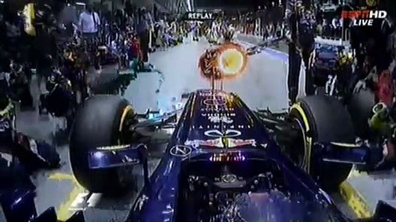 ESPN HD  | Formula One 2012 Main Race : Singtel Singapore Grand Prix (P2)