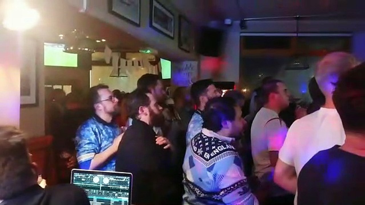 England fans at pubs in Southsea as Three Lions crash out of World Cup against France