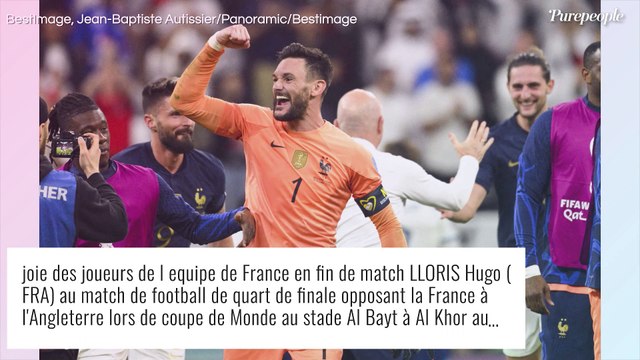 Angleterre-France : Lilian Thuram et sa femme Kareen Guiock, spectateurs discrets au Qatar