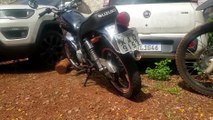 Motocicleta com alerta de furto é recuperada pela PM