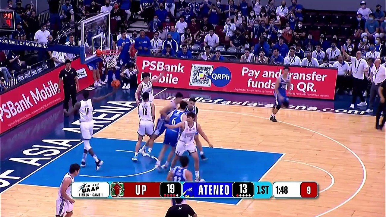 UP defeats Ateneo in Game 1 of UAAP Finals video Dailymotion