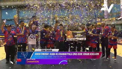 Download Video: Johor dinobat Juara Piala Emas Khir Johari edisi ke-56