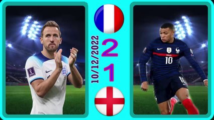 France 2-1 England -- إنجلترا1-2فرنسا  - world cup 2022 كأس العالم