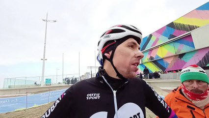 Championnats d'Europes - Beach Race - Dunkerque 2022 - Samuel Leroux : "Ça roulait vite, je crois que j'ai battu mon record de watts"
