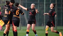 Galatasaray Kadın Futbol Takımı rakibine gol yağdırdı! Skorlar tabelaya sığmadı