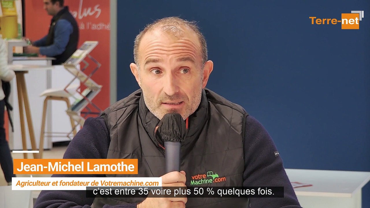 Jean-Michel Lamothe (votremachine.com)  : « Louer son matériel peut permettre de réduire son coût de 20 % »