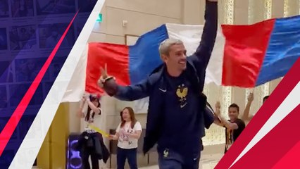 Sambutan Meriah Timnas Prancis di Hotel Usai Depak Inggris di Perempat Final