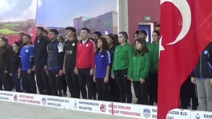 Türkiye 1. Bocce Ligi 1. etabı Kahramankazan'da yapıldı