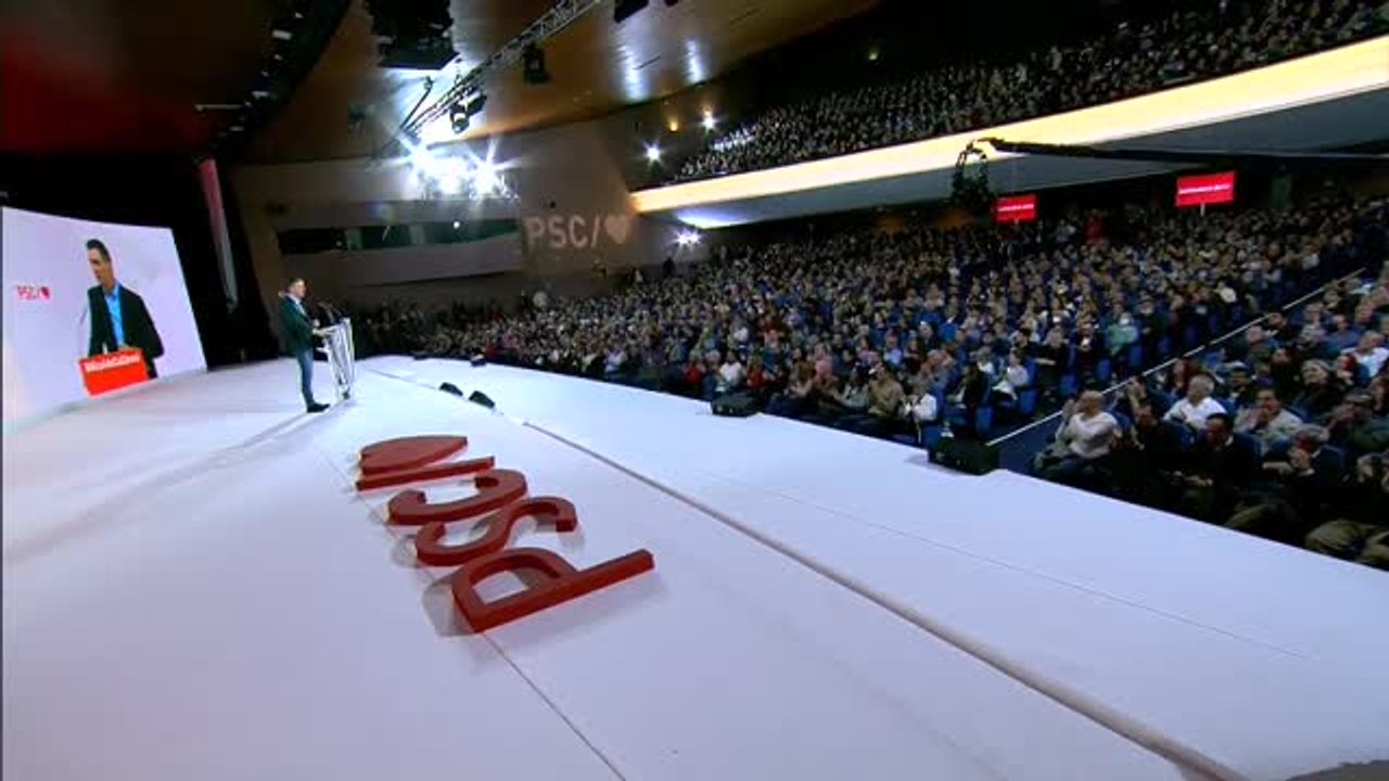 Sánchez asume el riesgo electoral e insiste en su hoja de ruta para Cataluña "pese a los desvaríos de la derecha"