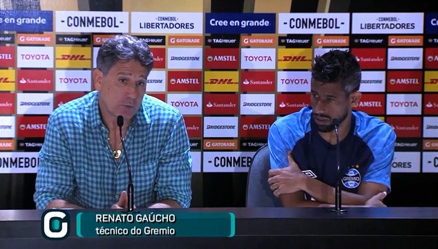 Renato Gaúcho fala da classificação e já projeta duelo com o River Plate