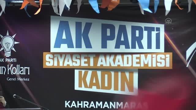 KAHRAMANMARAŞ - AK Parti Siyaset Akademisi Kadın programı düzenlendi