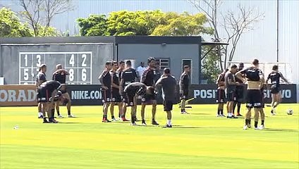 Imagens do treino do Corinthians desta quarta-feira